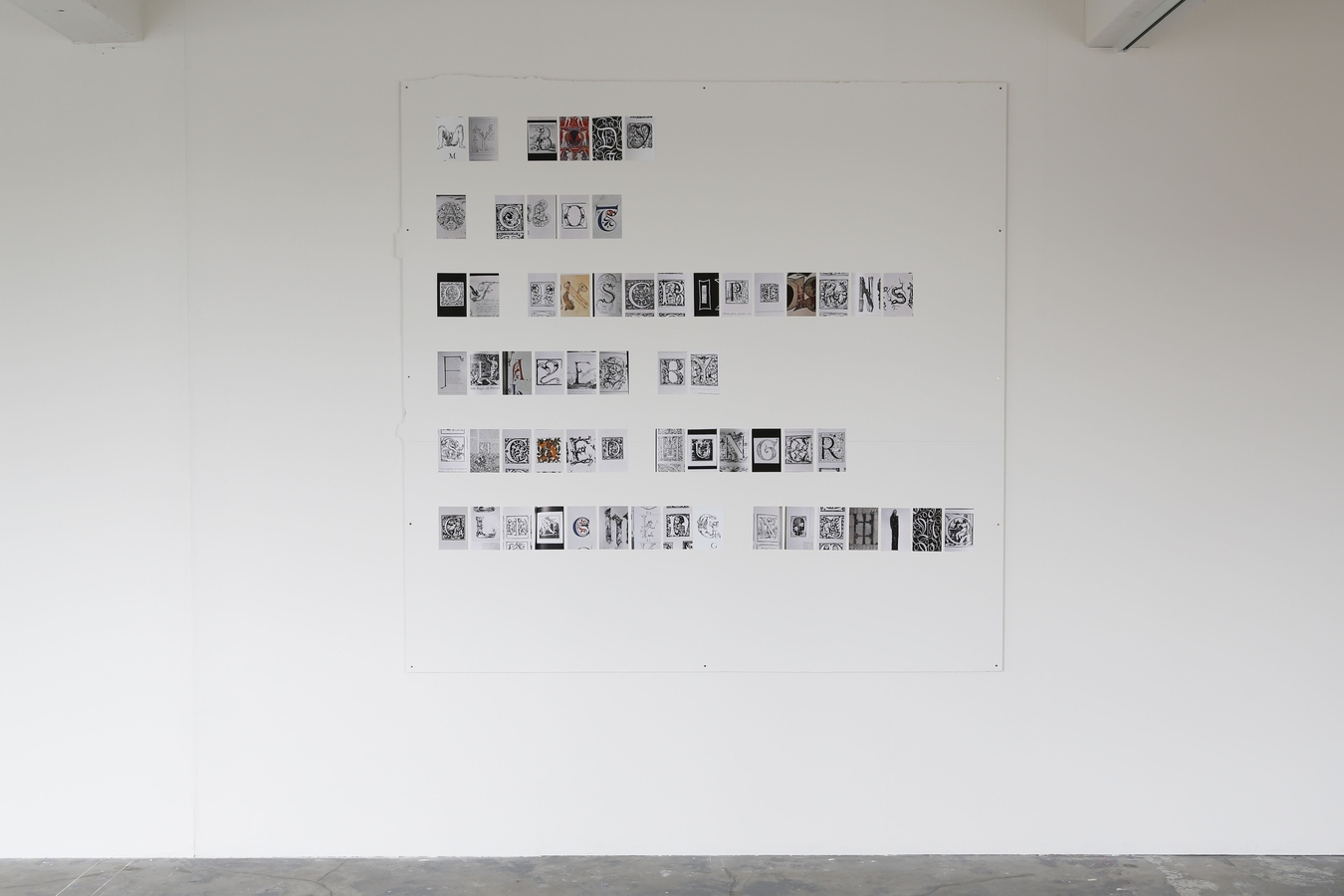 Zac Langdon-Pole, My Body... (Brendan Pole), 2015 installation image. Photograph: Daegan Wells