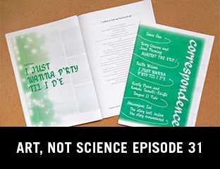 Art, Not Science Episode 31: Correspondence 1.1 Audiobook