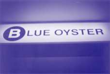 Blue Oyster sign