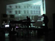 Sound performance by Eye and Bruce Russell / Video by Kim Pieters