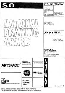 National Drawing Award Poster
