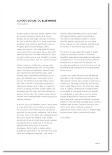 View essay by Susan Ballard In The Physics Room Annual 2002