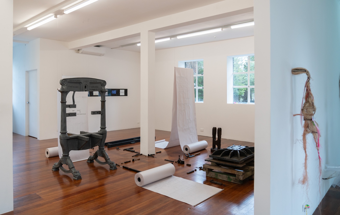 Bootleg (install view), 2025. Photo by Bri Lawrence.