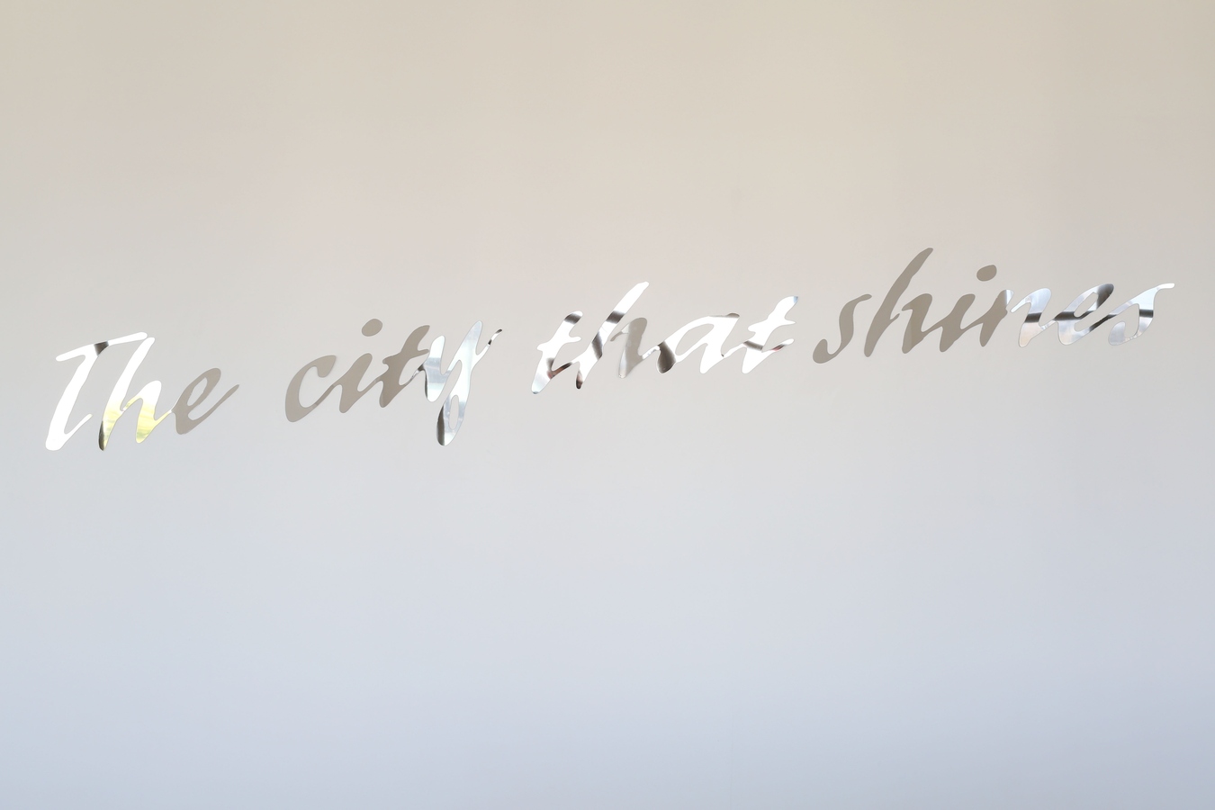 Matthew Galloway, The city that shines, 2016. Image: Daegan Wells.
