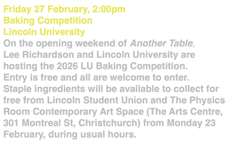 Baking Competition at Lincoln University