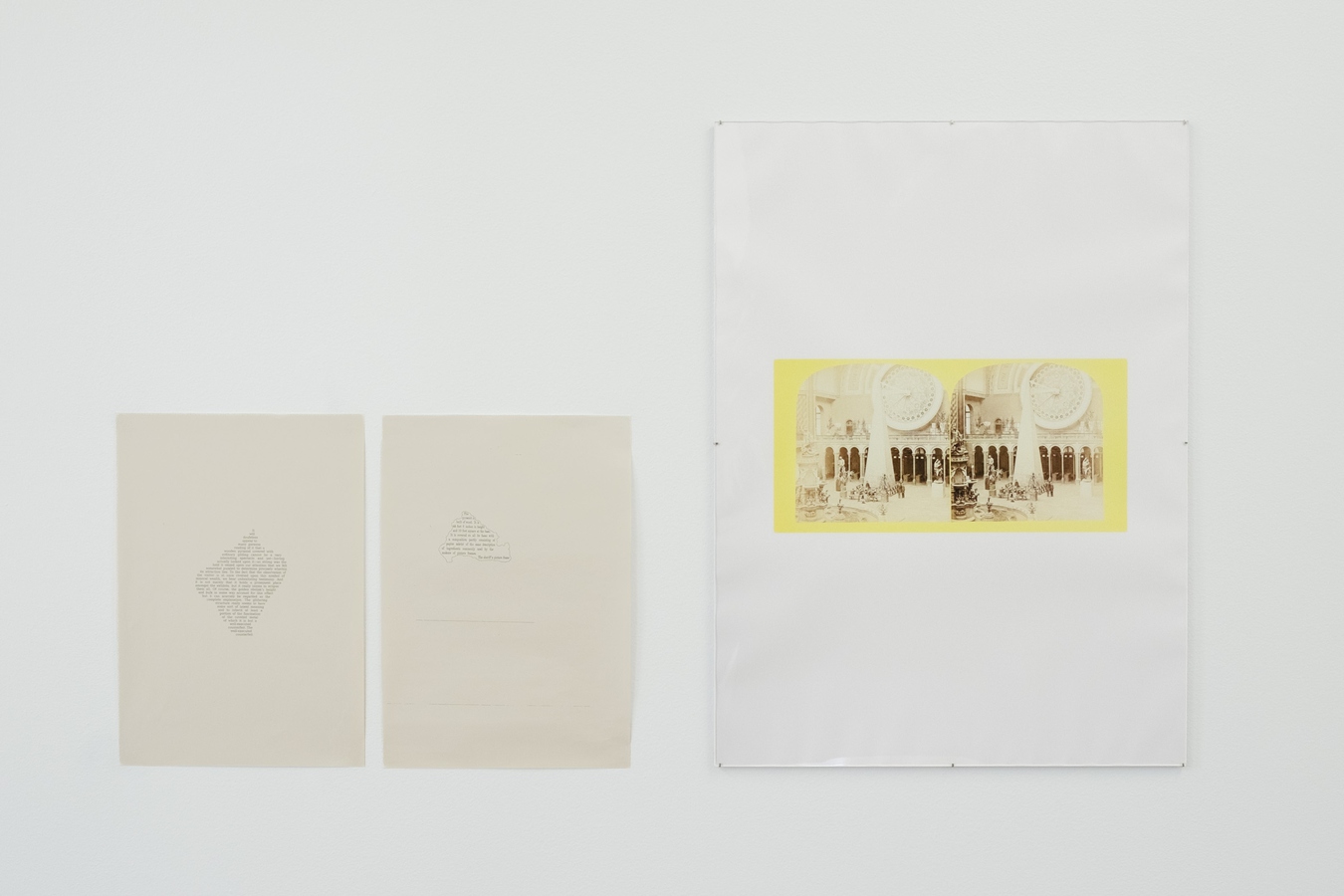 Tristen Harwood, The well-executed counterfeit, 2026. Digital prints on paper. Photo by Bri Lawrence