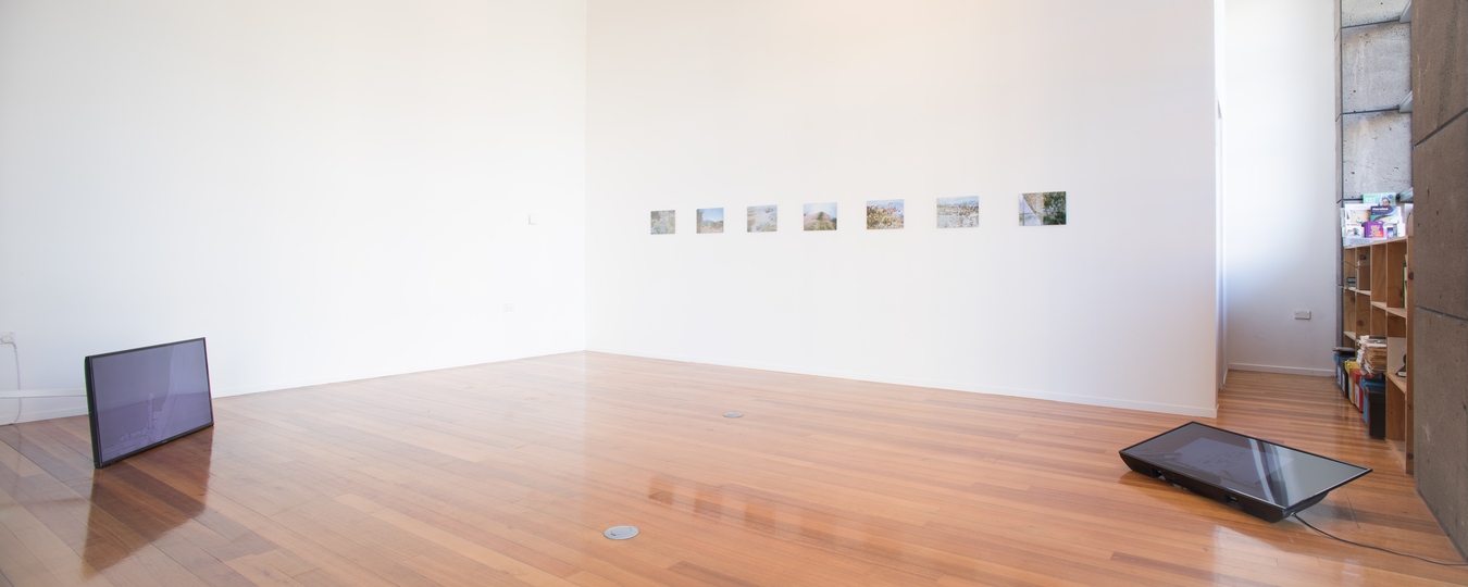 Image: A Wandering Thing (exhibition view), Sophie Bannan and Joshua Harris-Harding. Photo: Janneth Gil.
