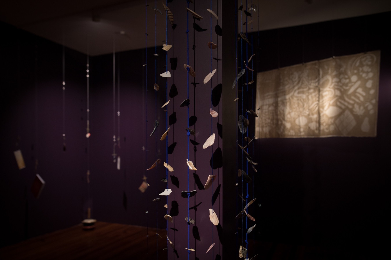 Image: Tessa Ma’auga, Currents from Pearl River, (detail), 2022. Photo: Janneth Gil.