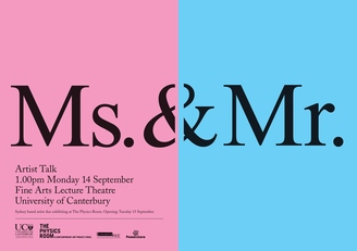 Ms. & Mr. Artist Talk