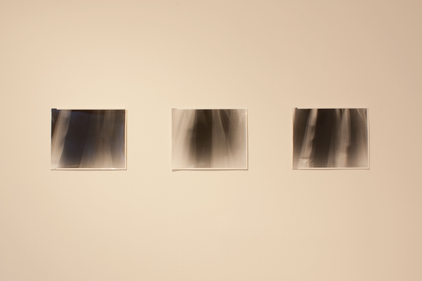 Eleanor Cooper, attempts to photograph the wind, 2016, 8x10" pinhole photographs