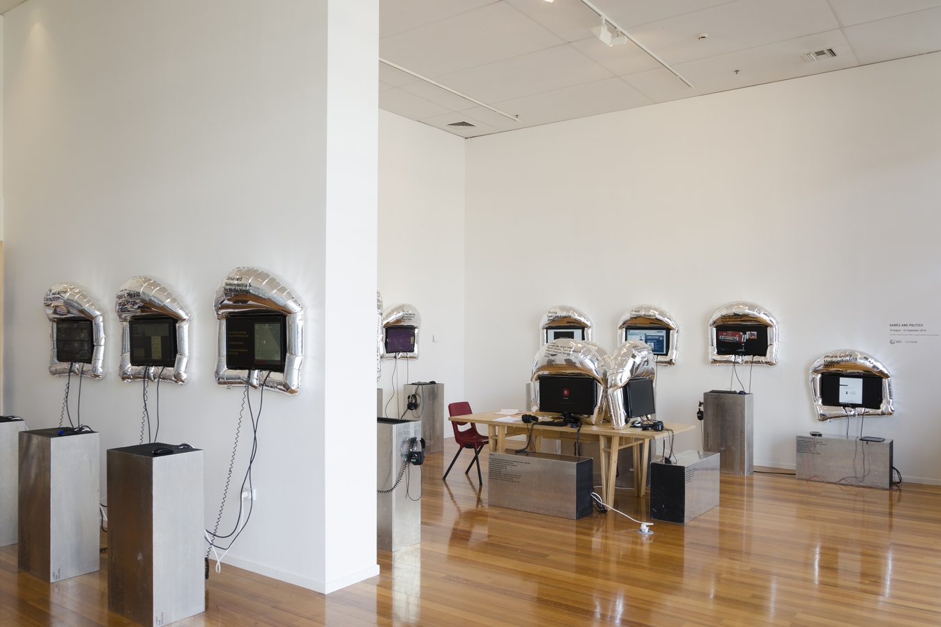 Games and Politics, installation view. Image: Mitchell Bright.