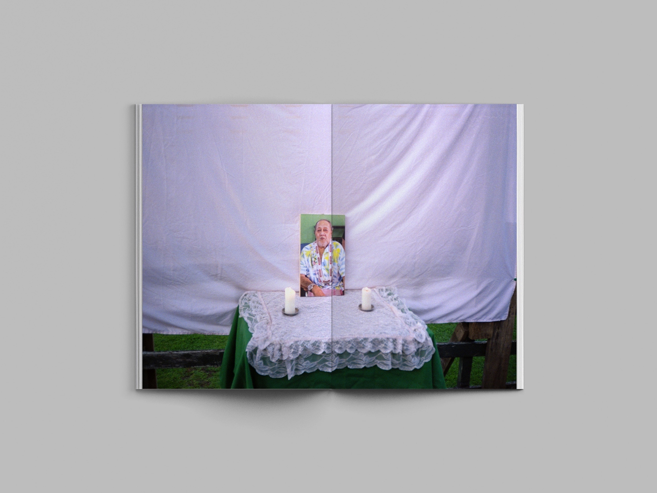 open spread of publication