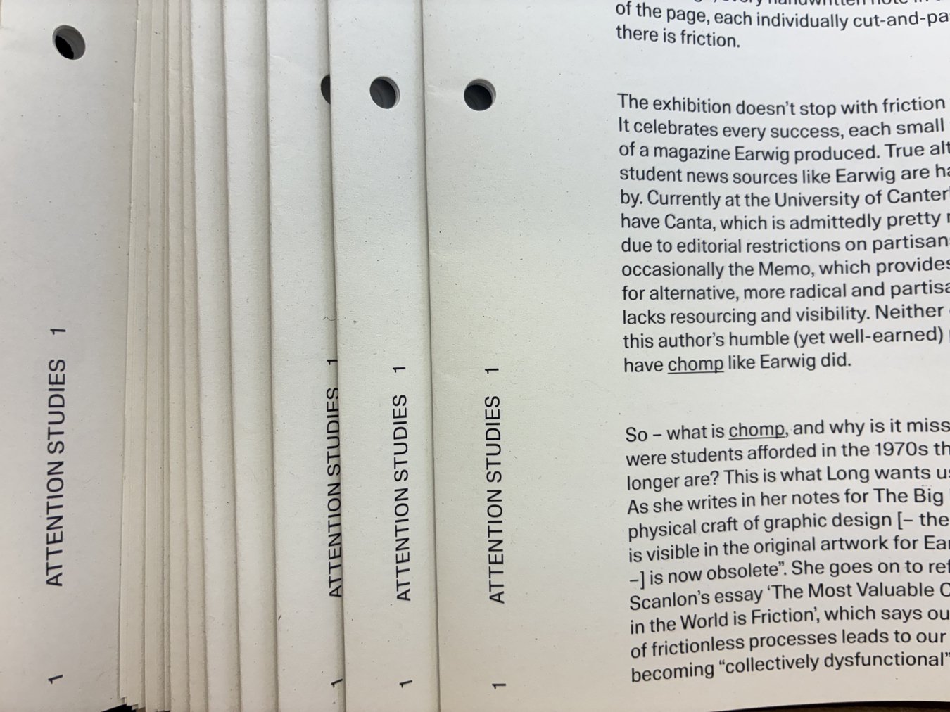 Attention Studies #1