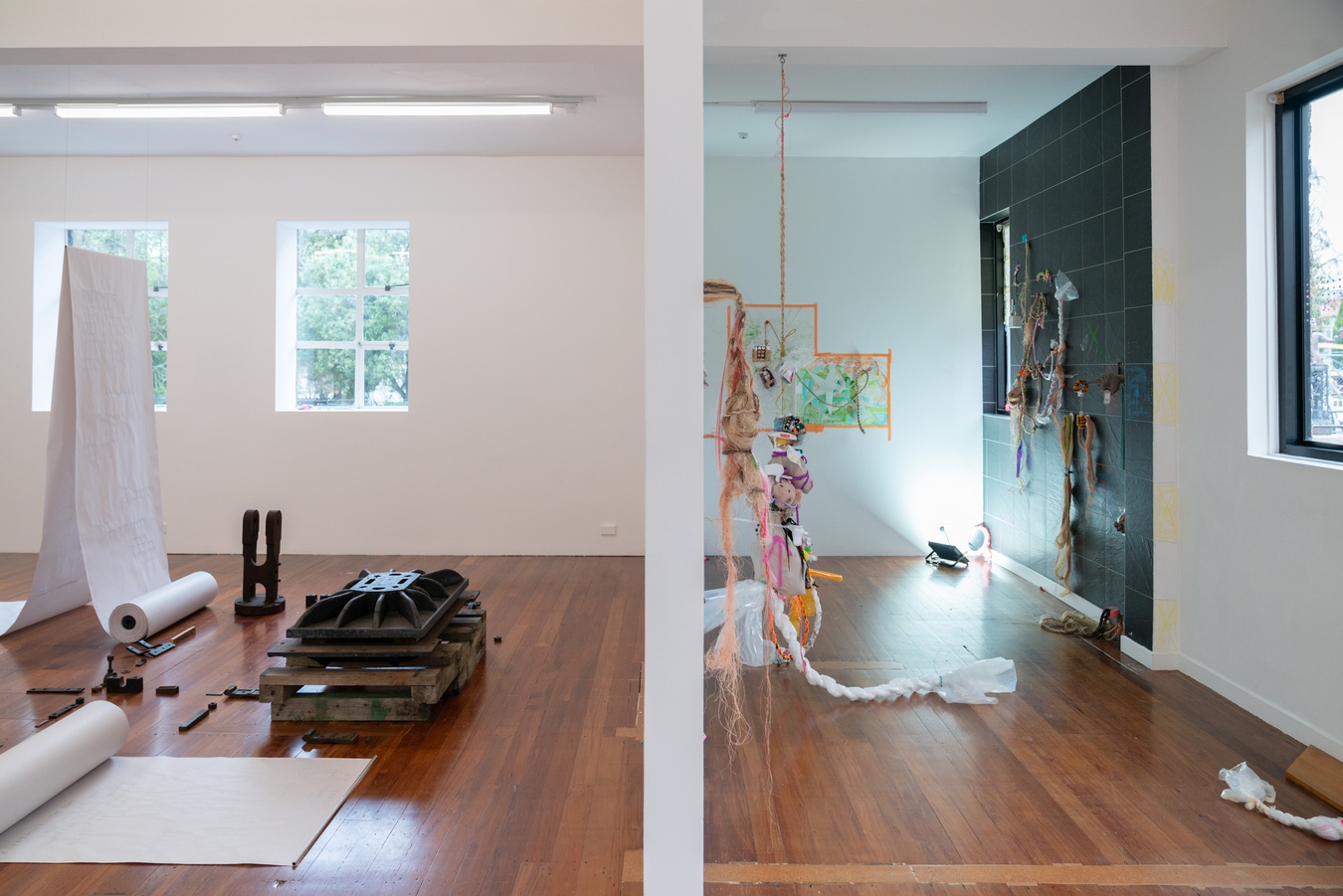 Bootleg (install view), 2025. Photo by Bri Lawrence.