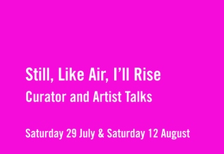 Still, Like Air, I'll Rise: Talks