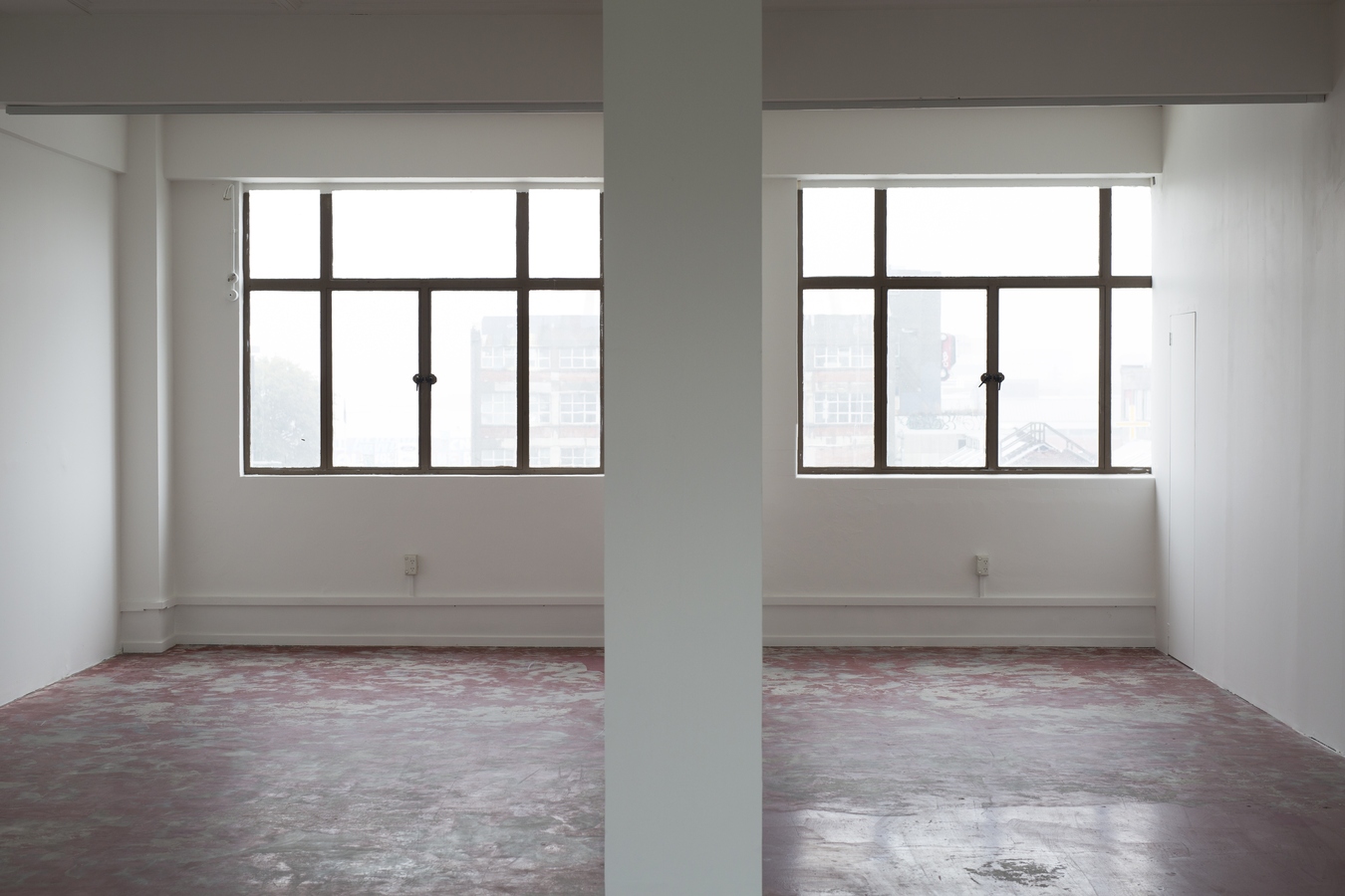 Like stepping from concrete to carpet, installation view. Image: Daegan Wells.