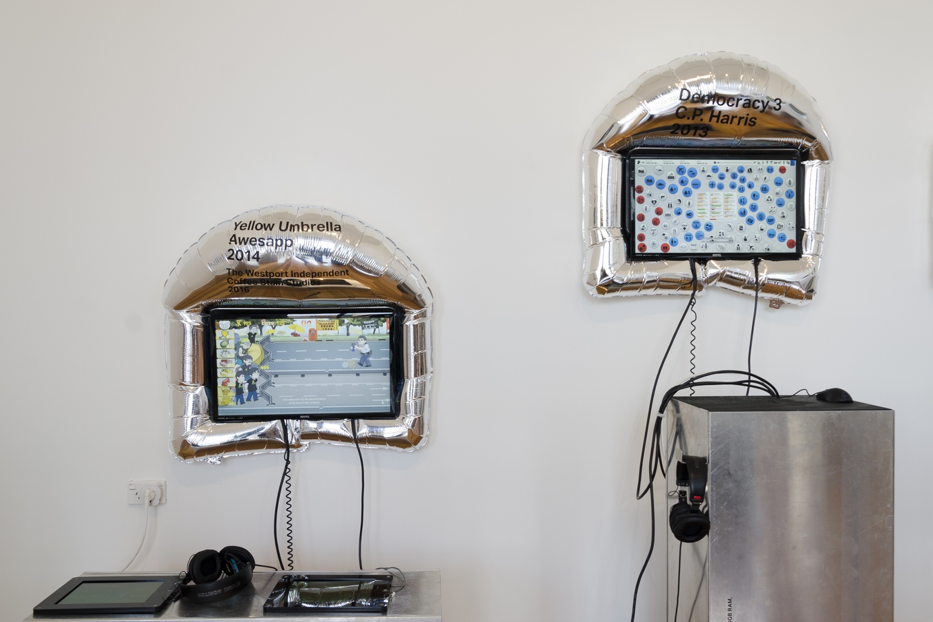 Games and Politics, installation view. Image: Mitchell Bright.
