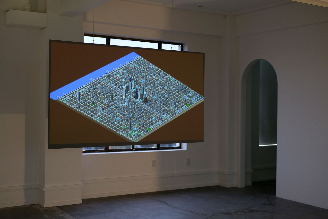 Simulation – Depression, recorded digital simulation, 2012. Image: Daegan Wells