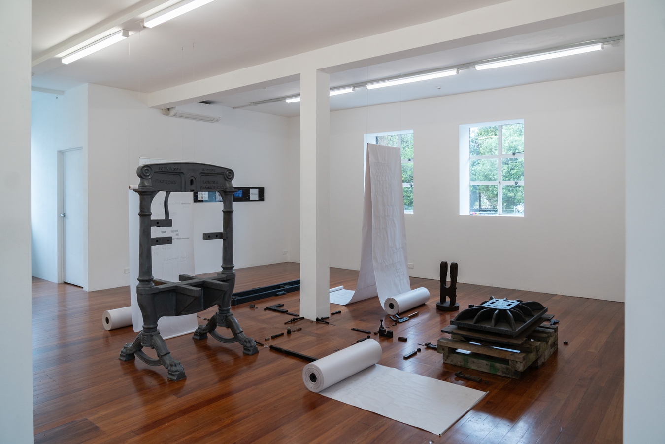 Bootleg (install view), 2025. Photo by Bri Lawrence.
